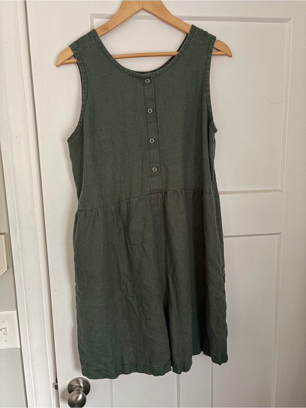 Large Conscious Clothing Lisbon Romper in Spruce